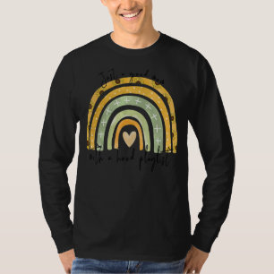 Camiseta Sólo Una Buena Mamá Con Un Sunflower Ligero De Hoo