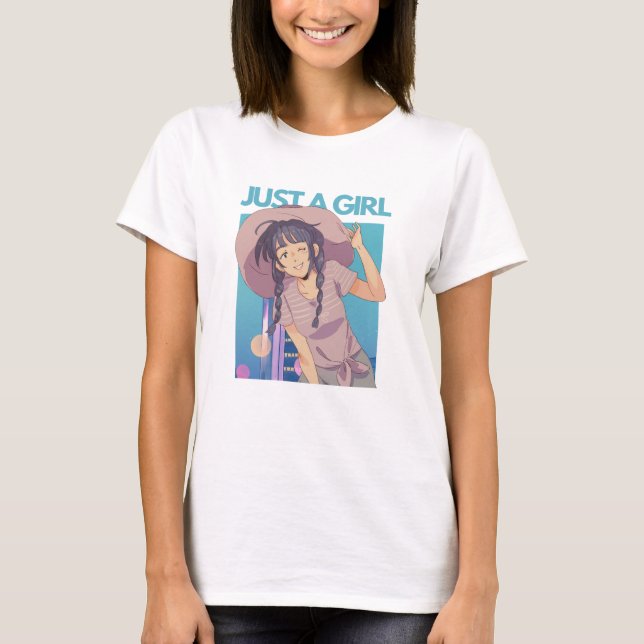 Camiseta Solo una chica (Anverso)