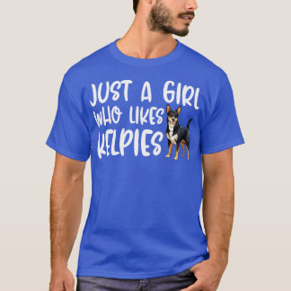 Camiseta Solo una chica a la que le gusta Kelpies