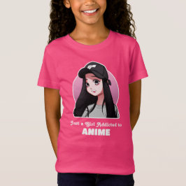 Camiseta Solo una chica adicta al anime