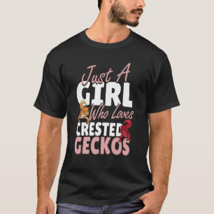 Camiseta Sólo Una Chica Que Ama A Las Mujeres De Geckos Liz