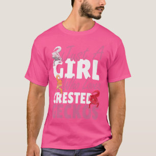 Camiseta Sólo Una Chica Que Ama A Las Mujeres De Geckos Liz