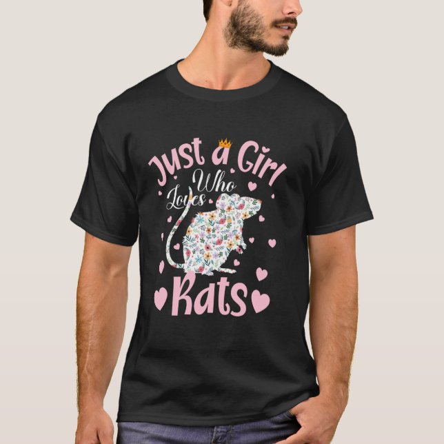 Camiseta Sólo una Chica que ama a las mujeres de raza Chica (Anverso)