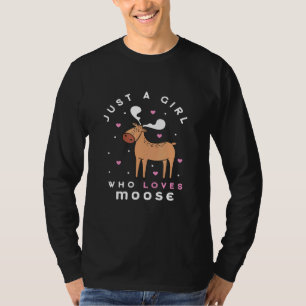 Camiseta Sólo una Chica que ama a las mujeres mousse