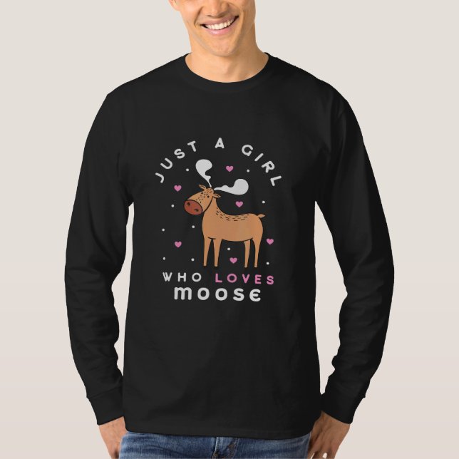 Camiseta Sólo una Chica que ama a las mujeres mousse (Anverso)