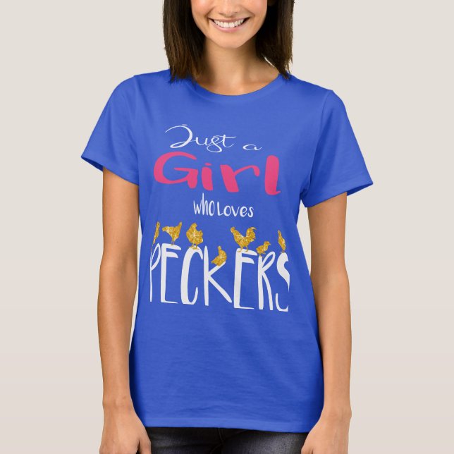 Camiseta Sólo una Chica que ama a los pequenos, graciosa ca (Anverso)