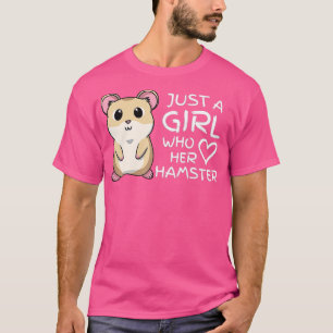 Camiseta Sólo una Chica que ama a su Mascota de martillo li
