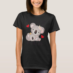 Camiseta Solo una Chica que ama el acuarela de Koalas Koala