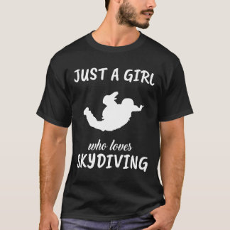 Camiseta Solo una chica que ama el regalo de outfit de para