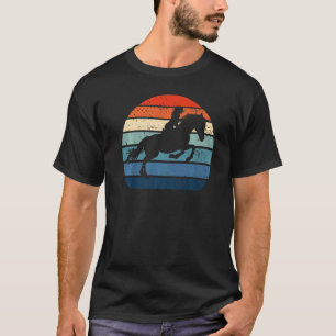Camiseta Sólo una chica que ama los caballos Jinete Caballo