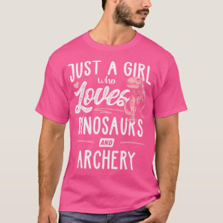 Camiseta Sólo Una Chica Que Ama Los Dinosaurios Y La Arquit