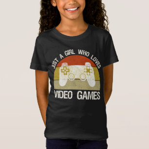 Camiseta Solo una chica que ama los videojuegos