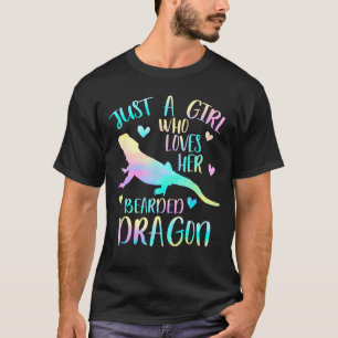 Camiseta Sólo una Chica que ama sus dragones con barba