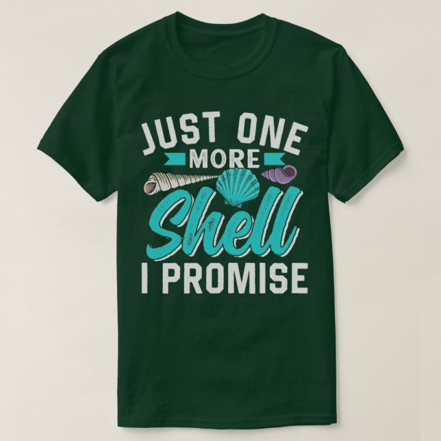 Camiseta Sólo una concha más Prometo Maravillas (Diseño del anverso)