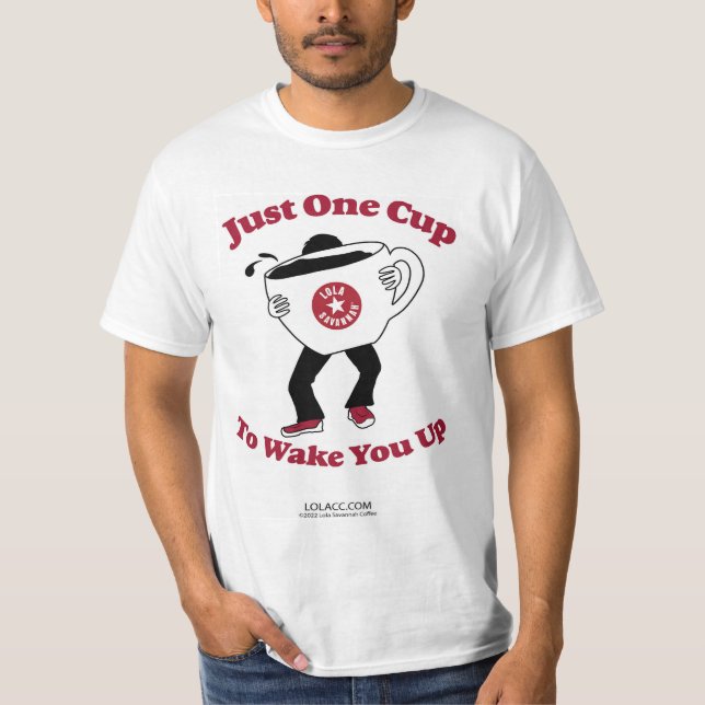 Camiseta Solo una copa (Anverso)