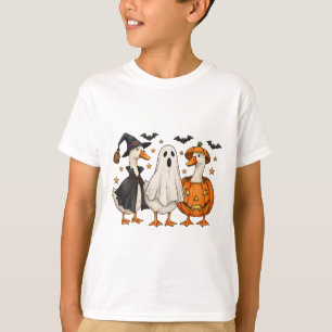 Camiseta Sólo una fantasmagórica Halloween Goose Graciosa H