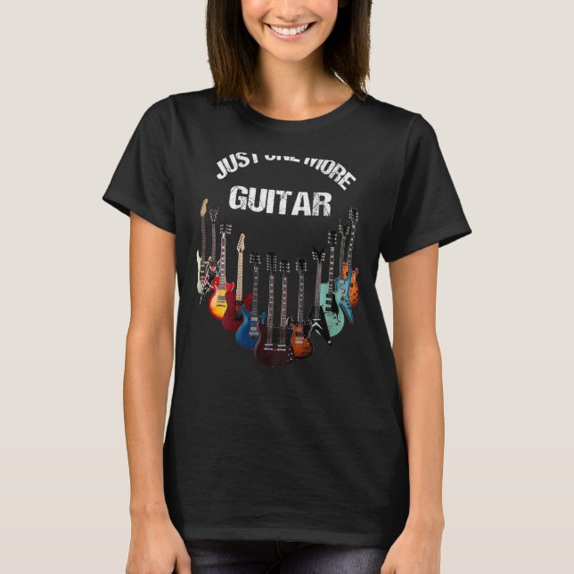 Camiseta Sólo una guitarra más (Anverso)