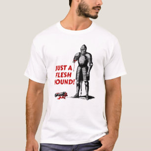 Camiseta Solo una herida superficial al estilo medieval