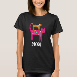 Camiseta Sólo una madre  Adorable Maullido Gato Lindo Mamá 