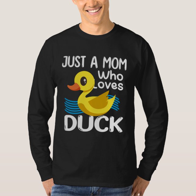 Camiseta Solo una Mamá que Ama a los Patos Disfraz de Anima (Anverso)