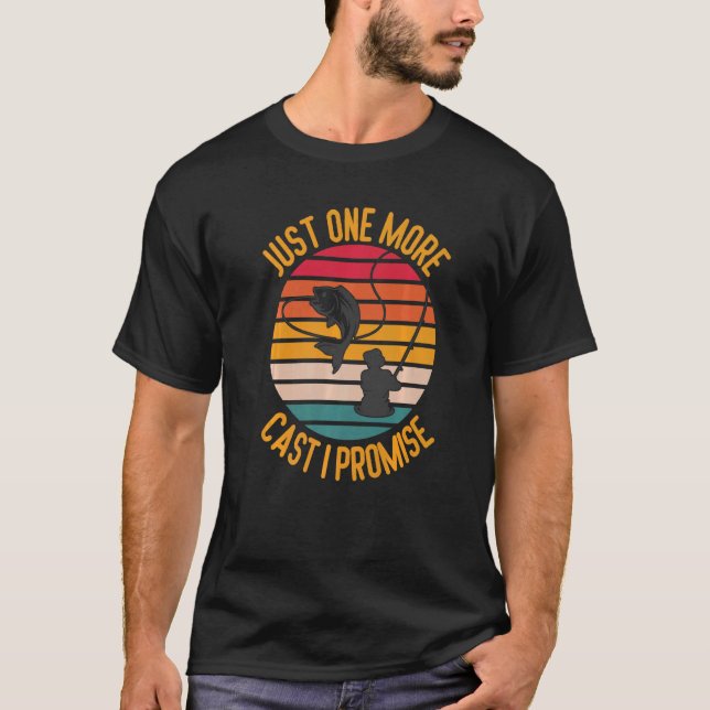 Camiseta Sólo Una Más De Las Que Prometo Pesca De Molde (Anverso)