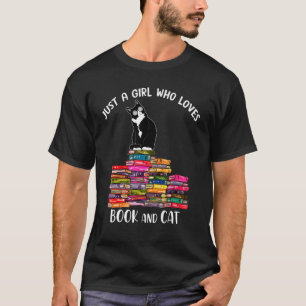 Camiseta Solo Una Muchacha A La Que Le Gusta El Libro Y La 
