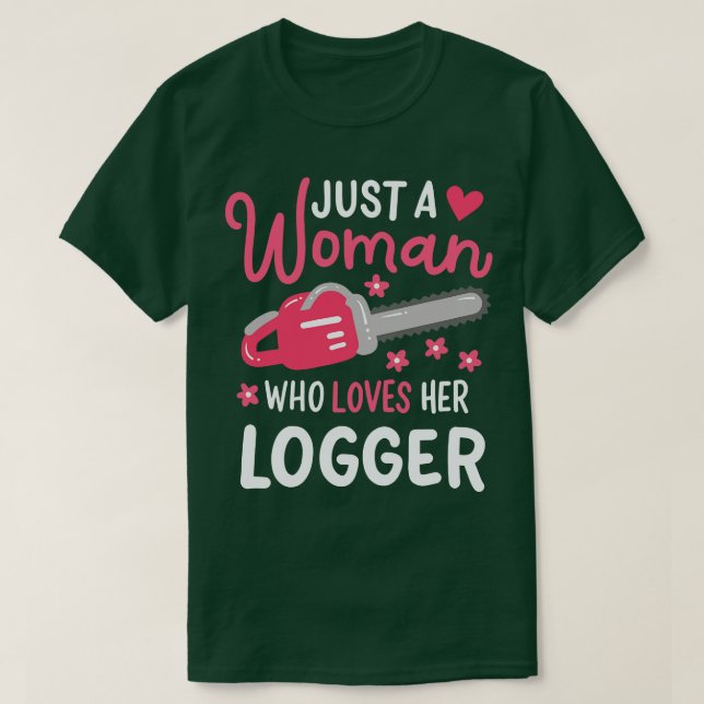 Camiseta Sólo Una Mujer Que Ama A Su Mayor (Diseño del anverso)