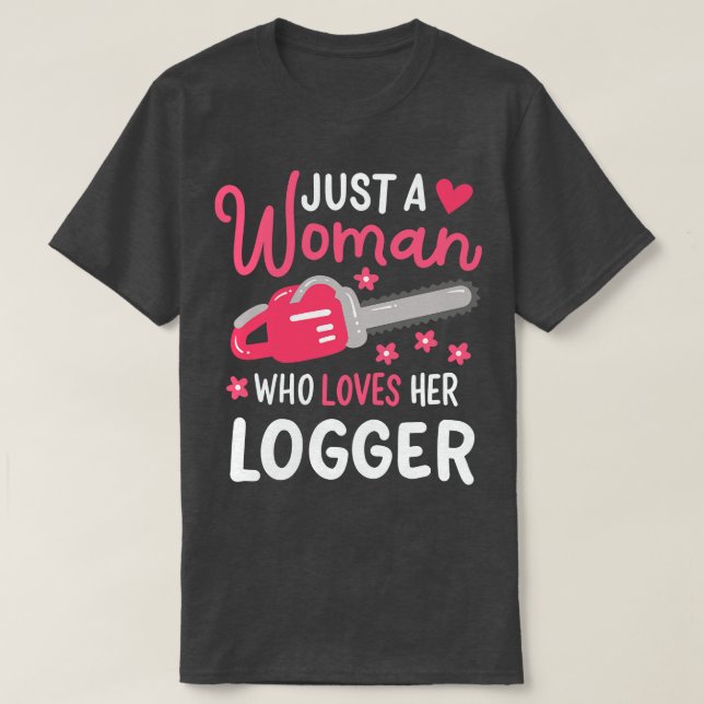 Camiseta Sólo Una Mujer Que Ama A Su Mayor (Diseño del anverso)
