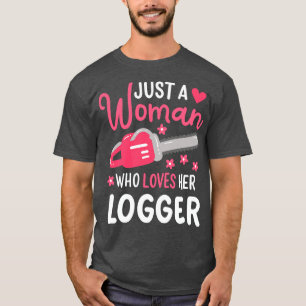 Camiseta Sólo Una Mujer Que Ama A Su Mayor