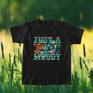 Camiseta Sólo una palabra morbosa arte graciosa vaca