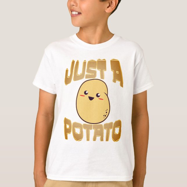 Camiseta Sólo una papa (Anverso)