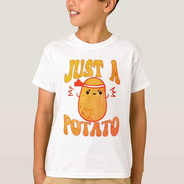 Camiseta Sólo una papa (Anverso)