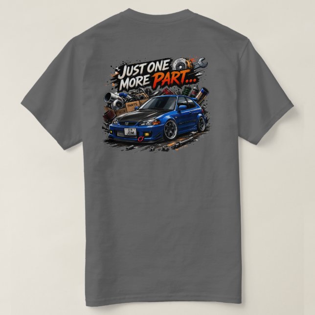 Camiseta Solo una parte más Tee (Reverso del diseño)