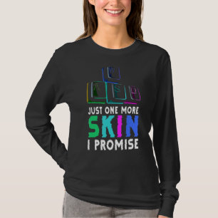 Camiseta Sólo Una Piel Más Prometo Cita Para Una Computador