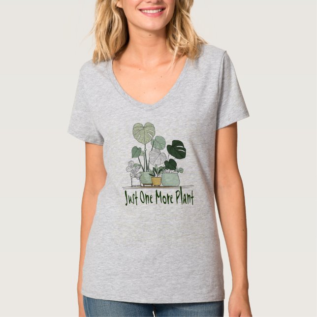 Camiseta Solo una planta más (Anverso)