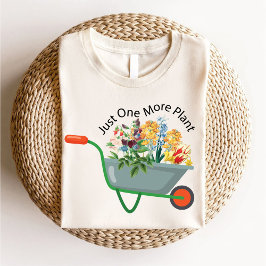 Camiseta Sólo una planta más/jardinera botánica