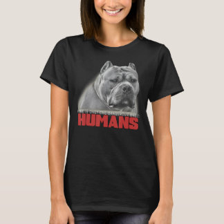 Camiseta Sólo Una Raza Peligrosa No El Perro De Pitbull Bul