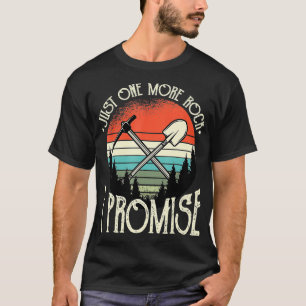 Camiseta Sólo una roca más prometo divertida geología vinta