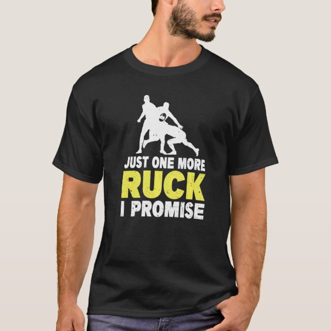 Camiseta Sólo Una Rugada Más Prometo Pun Para Un Equipo De  (Anverso)