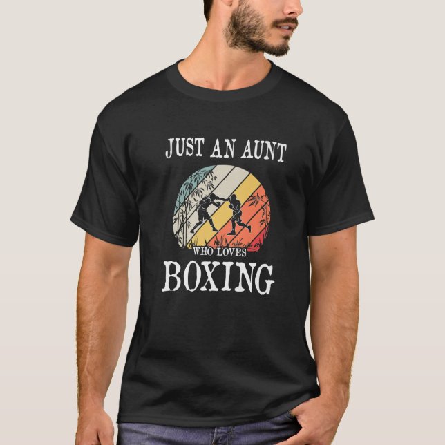 Camiseta Solo una tía a la que le encanta el boxeo (Anverso)