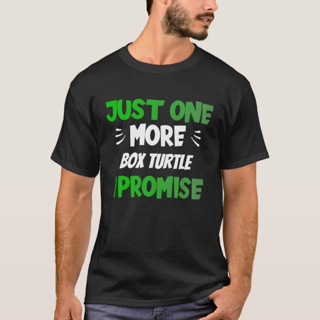 Camiseta Sólo una tortuga más que prometo ser reptil (Anverso)