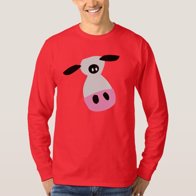 Camiseta Sólo una vaca (Anverso)