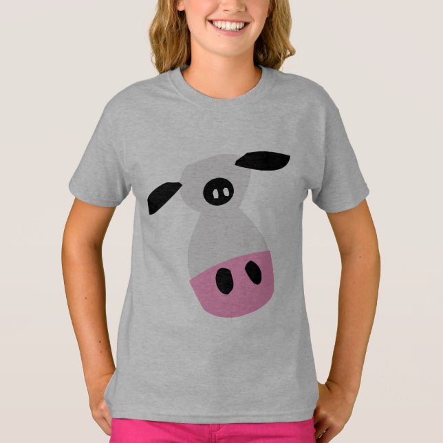 Camiseta Sólo una vaca (Anverso)