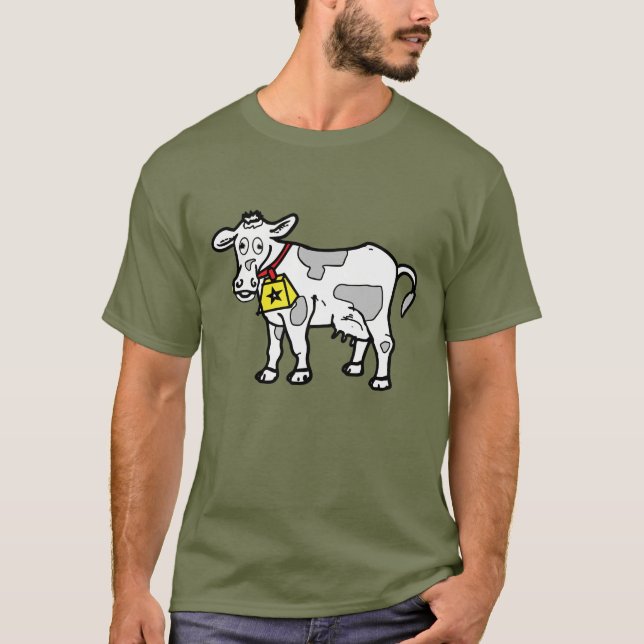 Camiseta Sólo una vaca (Anverso)