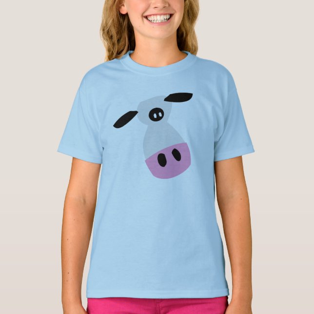 Camiseta Sólo una vaca (Anverso)
