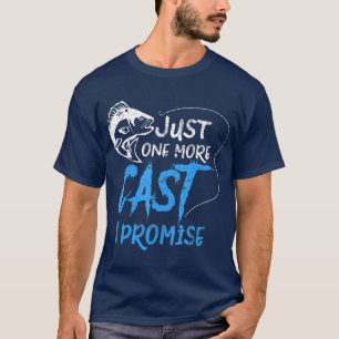 Camiseta Sólo una vez más, propongo un regalo de pescador