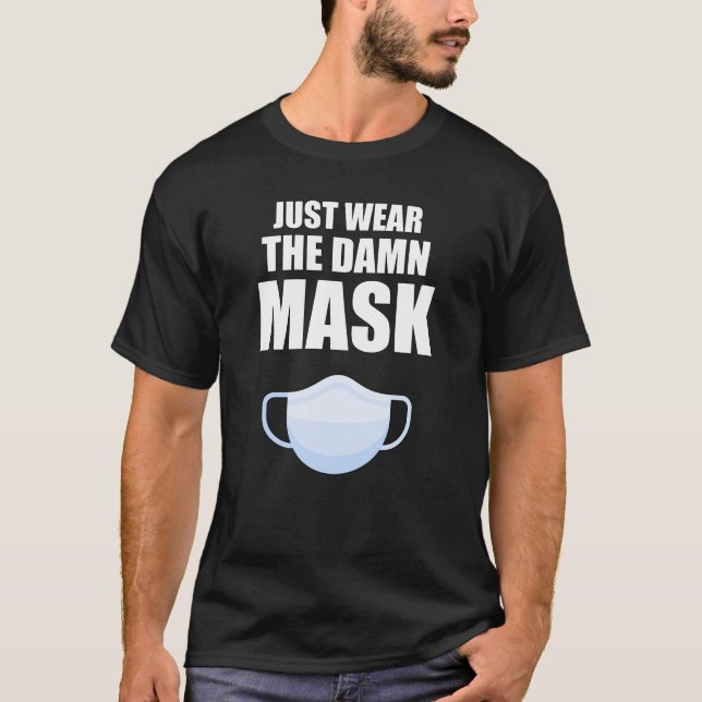 Camiseta Solo Usa La Máscara (Anverso)