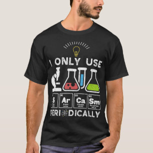 Camiseta Sólo Uso Sarcasmo Periódicamente