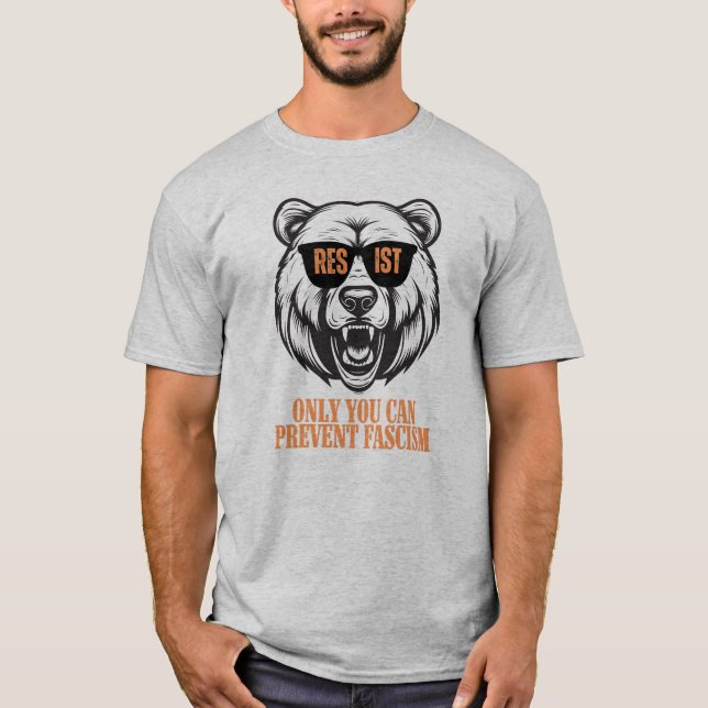 Camiseta Sólo Usted Puede Prevenir El Fascismo - Declaració (Anverso)