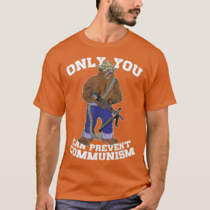Camiseta Sólo Ustedes Pueden Evitar El Oso De Caza Del Comu